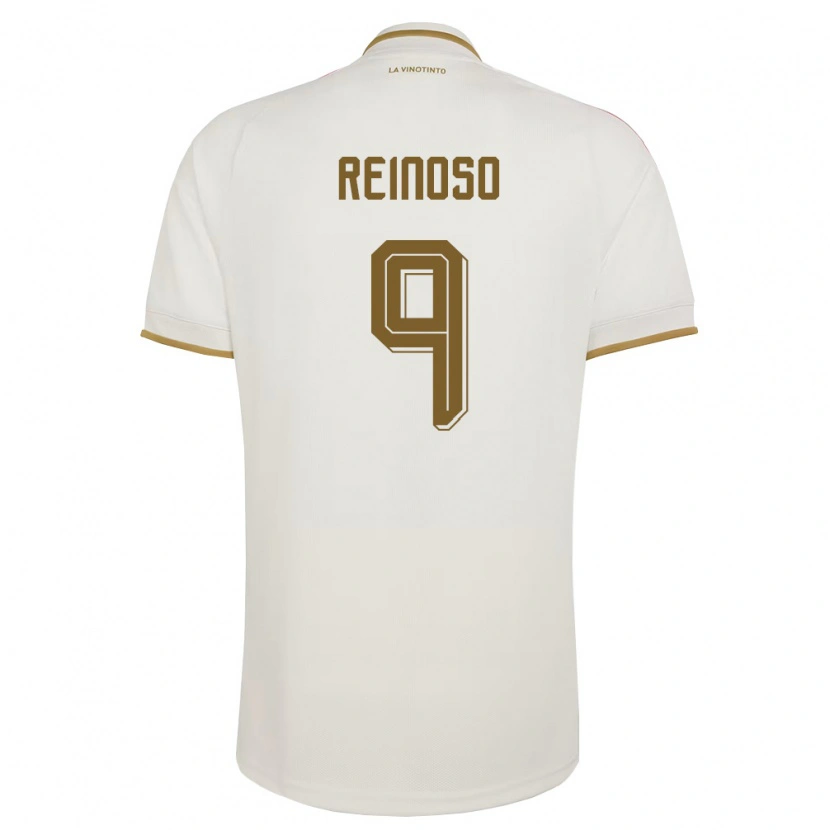 Danxen Barn Venezuela Lucciano Reinoso #9 Off-White Gul Bortatröja Matchtröjor 26-28 Tröjor T-Tröja