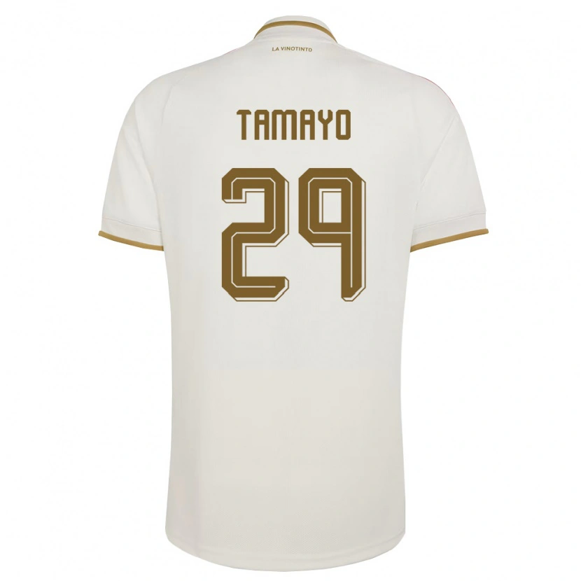 Danxen Barn Venezuela Bianneider Tamayo #29 Off-White Gul Bortatröja Matchtröjor 26-28 Tröjor T-Tröja