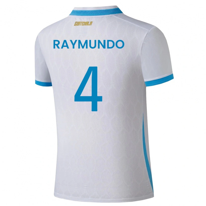 Danxen Män Gwatemala Cristopher Raymundo #4 Vit Himmelblå Guld Hemmatröja Matchtröjor 26-28 Tröjor T-Tröja