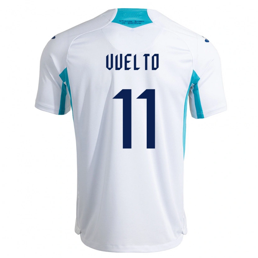 Danxen Män Honduras Darixon Vuelto #11 Vit Blå Himmelblå Hemmatröja Matchtröjor 26-28 Tröjor T-Tröja