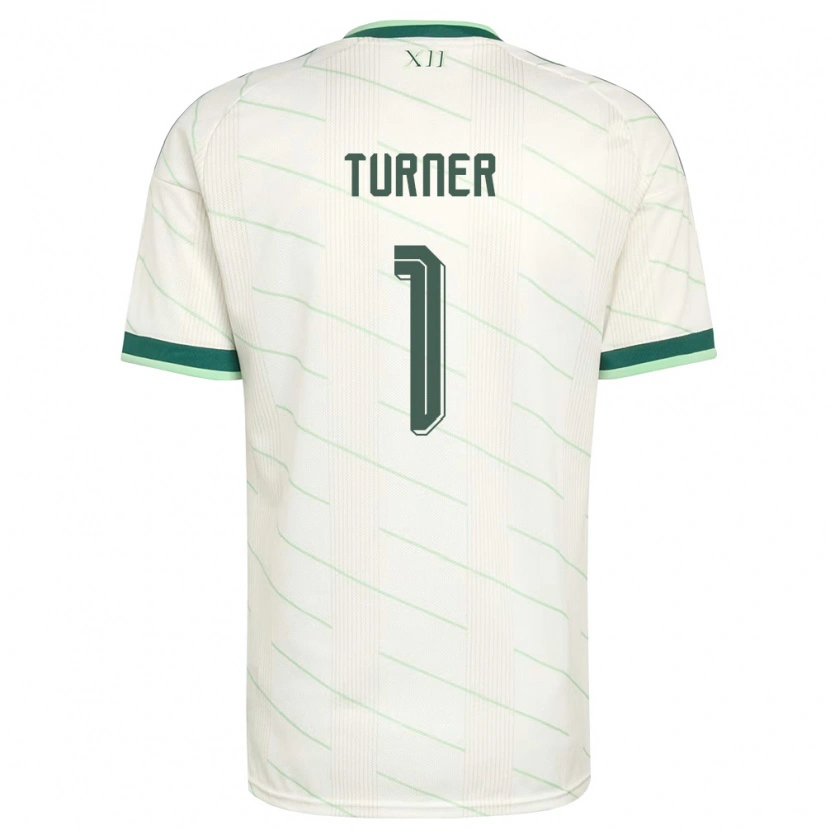 Danxen Män Nordirland Shannon Turner #1 Vit Grön Bortatröja Matchtröjor 26-28 Tröjor T-Tröja