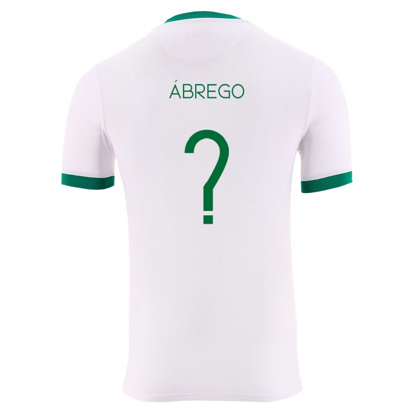 Danxen Män Bolivia Víctor Ábrego #0 Vit Grön Röd Bortatröja Matchtröjor 26-28 Tröjor T-Tröja