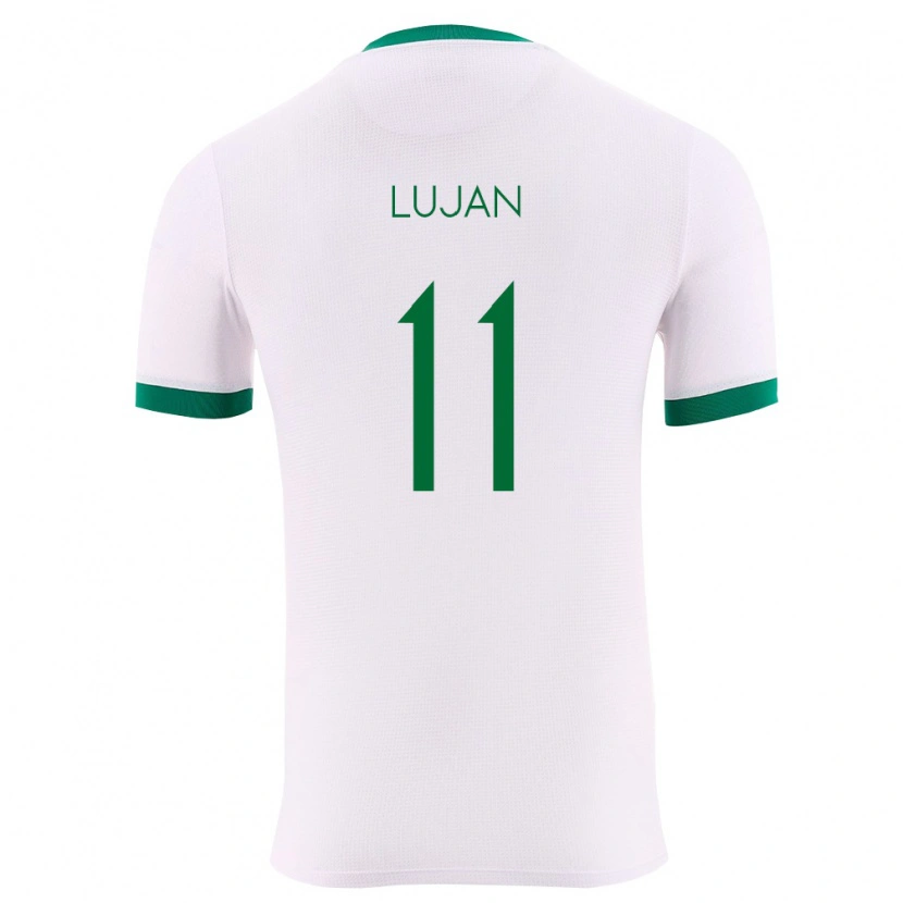 Danxen Män Bolivia Pablo Luján #11 Vit Grön Röd Bortatröja Matchtröjor 26-28 Tröjor T-Tröja