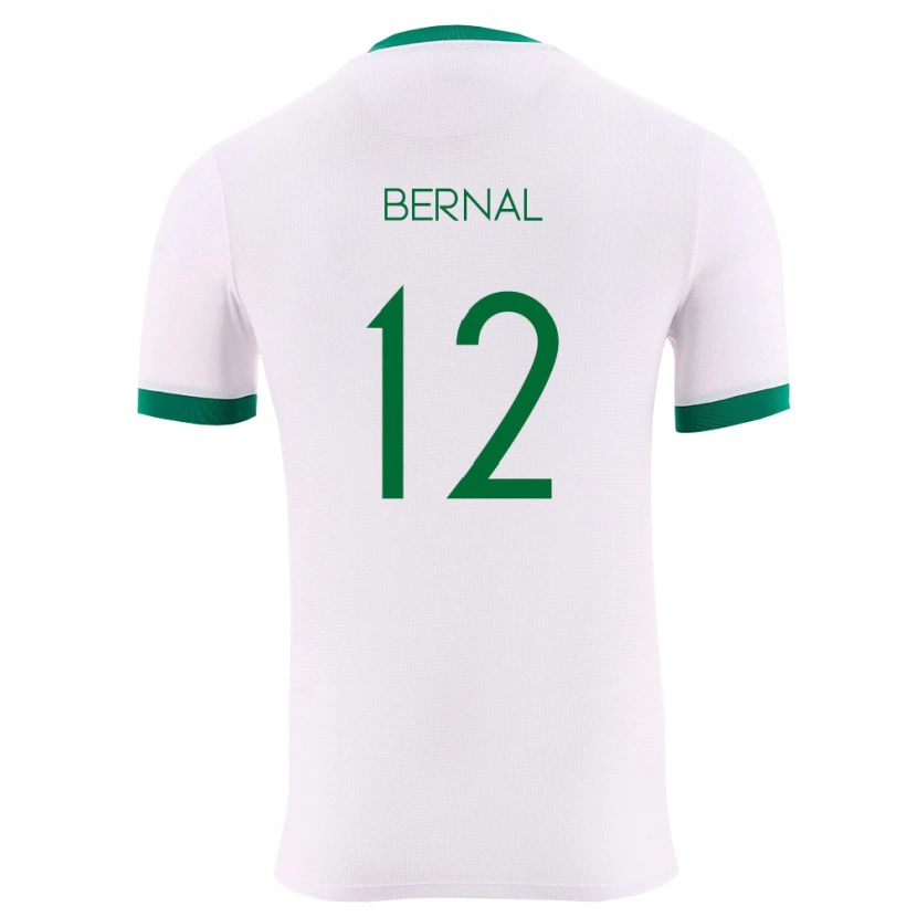 Danxen Män Bolivia Joel Bernal #12 Vit Grön Röd Bortatröja Matchtröjor 26-28 Tröjor T-Tröja