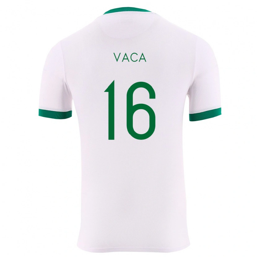 Danxen Män Bolivia Ervin Vaca #16 Vit Grön Röd Bortatröja Matchtröjor 26-28 Tröjor T-Tröja