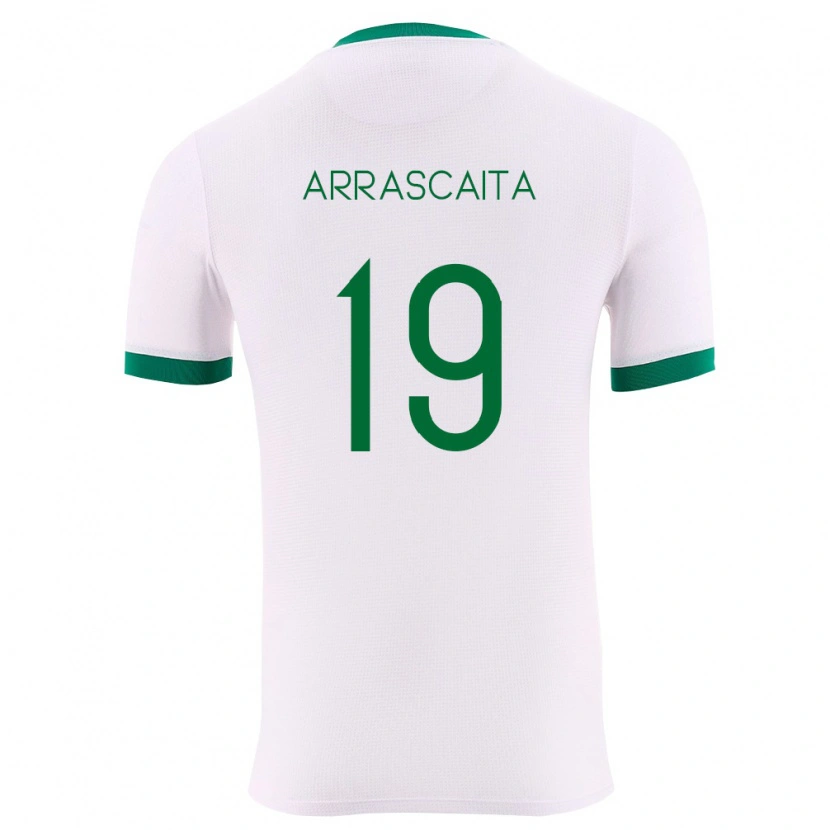 Danxen Män Bolivia Jaime Arrascaita #19 Vit Grön Röd Bortatröja Matchtröjor 26-28 Tröjor T-Tröja