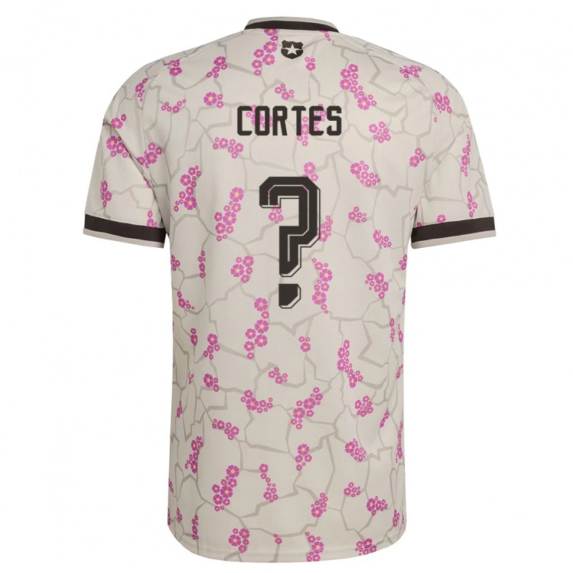 Danxen Män Chile Millaray Cortés #0 Vit Lila Bortatröja Matchtröjor 26-28 Tröjor T-Tröja