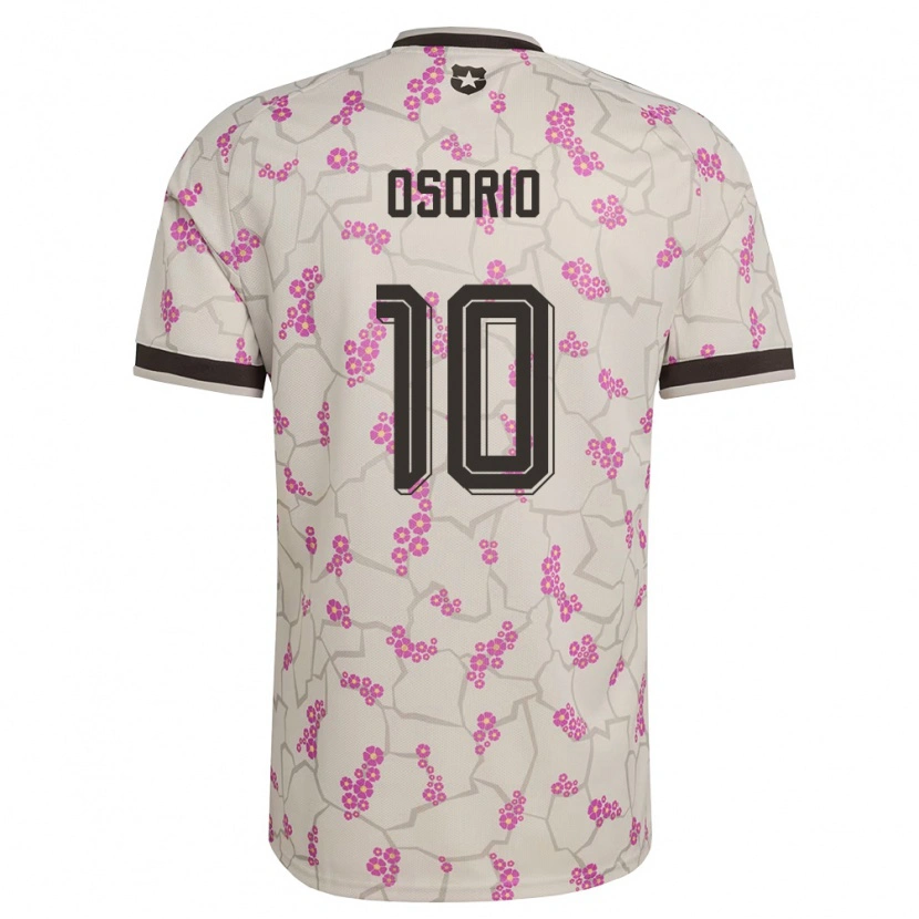 Danxen Män Chile Darío Osorio #10 Vit Lila Bortatröja Matchtröjor 26-28 Tröjor T-Tröja