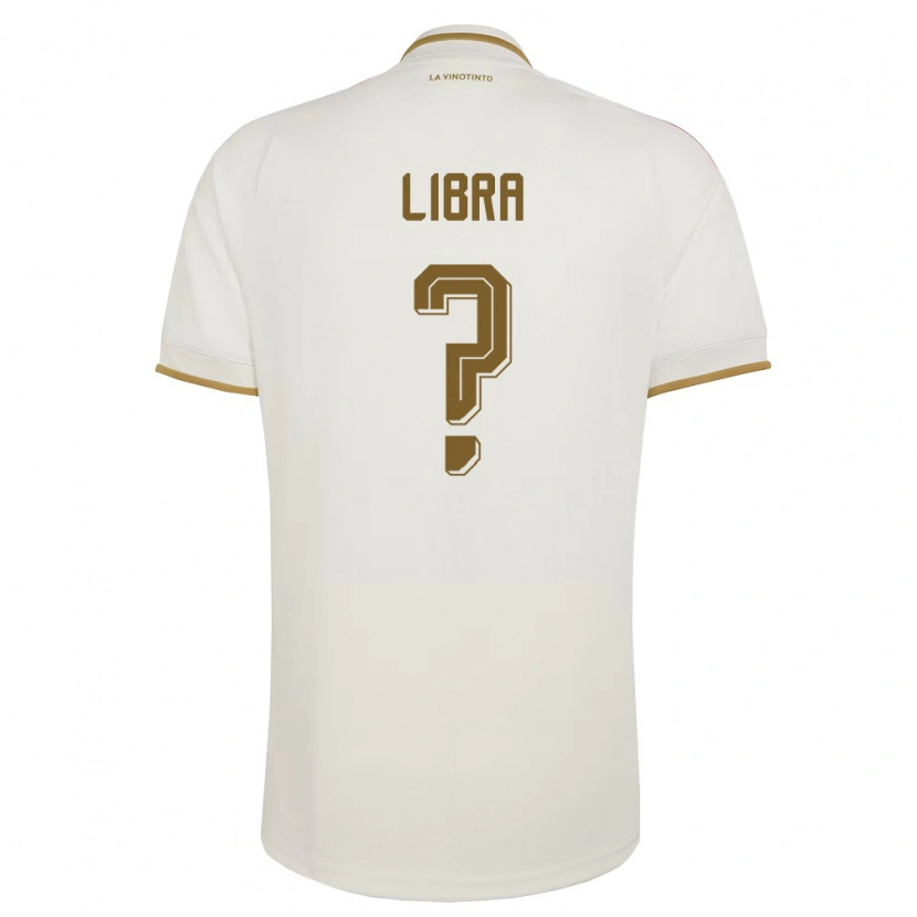 Danxen Män Venezuela Marco Libra #0 Off-White Gul Bortatröja Matchtröjor 26-28 Tröjor T-Tröja