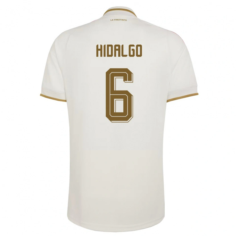 Danxen Män Venezuela Rai Hidalgo #6 Off-White Gul Bortatröja Matchtröjor 26-28 Tröjor T-Tröja