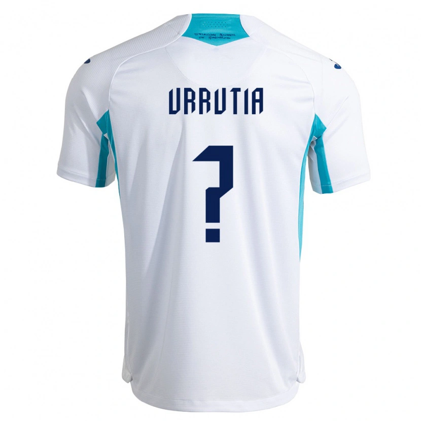 Danxen Kvinnor Honduras Nathalie Urrutia #0 Vit Blå Himmelblå Hemmatröja Matchtröjor 26-28 Tröjor T-Tröja