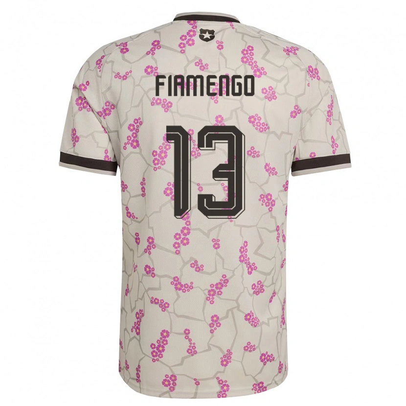 Danxen Kvinnor Chile Darko Fiamengo #13 Vit Lila Bortatröja Matchtröjor 26-28 Tröjor T-Tröja
