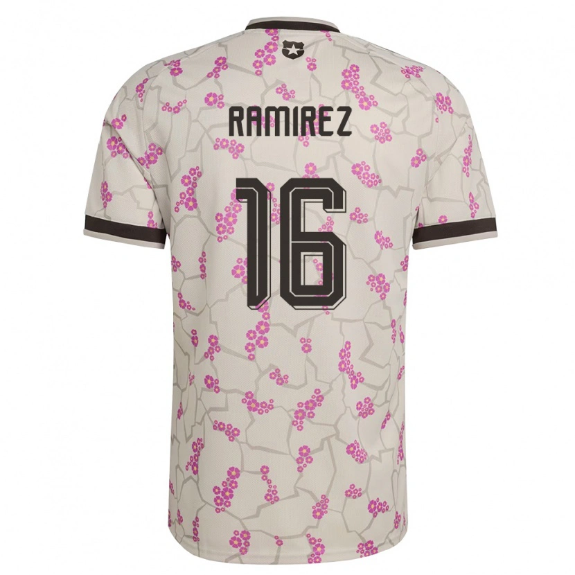 Danxen Kvinnor Chile Vicente Ramírez #16 Vit Lila Bortatröja Matchtröjor 26-28 Tröjor T-Tröja