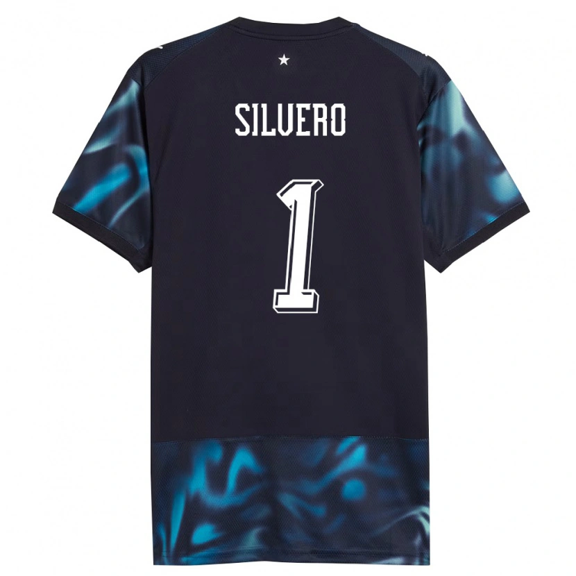 Danxen Kvinnor Paraguay Lucas Silvero #1 Marin Himmelblå Bortatröja Matchtröjor 26-28 Tröjor T-Tröja