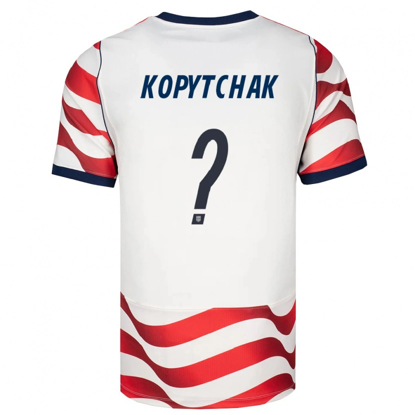 Danxen Barn Usa Arseniy Kopytchak #0 Röd Vit Svart Hemmatröja Matchtröjor 26-28 Tröjor T-Tröja