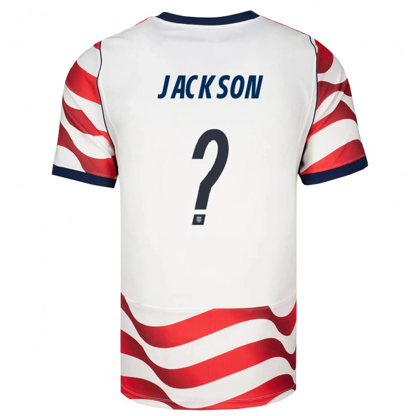 Danxen Barn Usa Mason Jackson #0 Röd Vit Svart Hemmatröja Matchtröjor 26-28 Tröjor T-Tröja