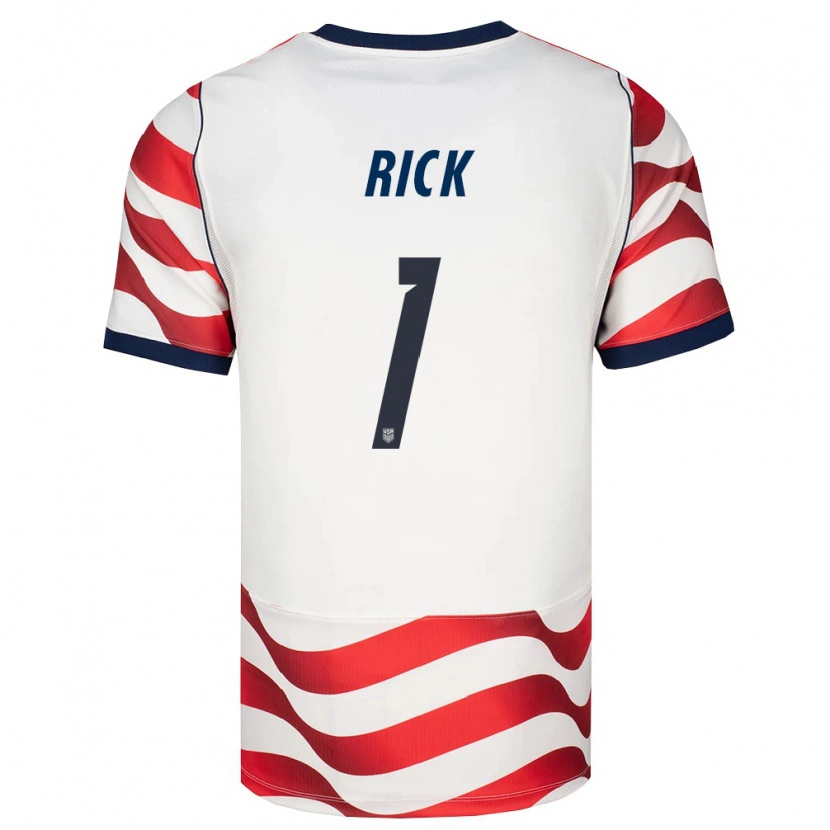 Danxen Barn Usa Andrew Rick #1 Röd Vit Svart Hemmatröja Matchtröjor 26-28 Tröjor T-Tröja