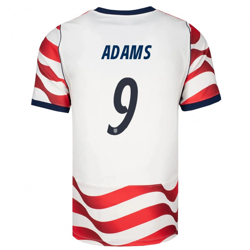 Danxen Barn Usa Chase Adams #9 Röd Vit Svart Hemmatröja Matchtröjor 26-28 Tröjor T-Tröja