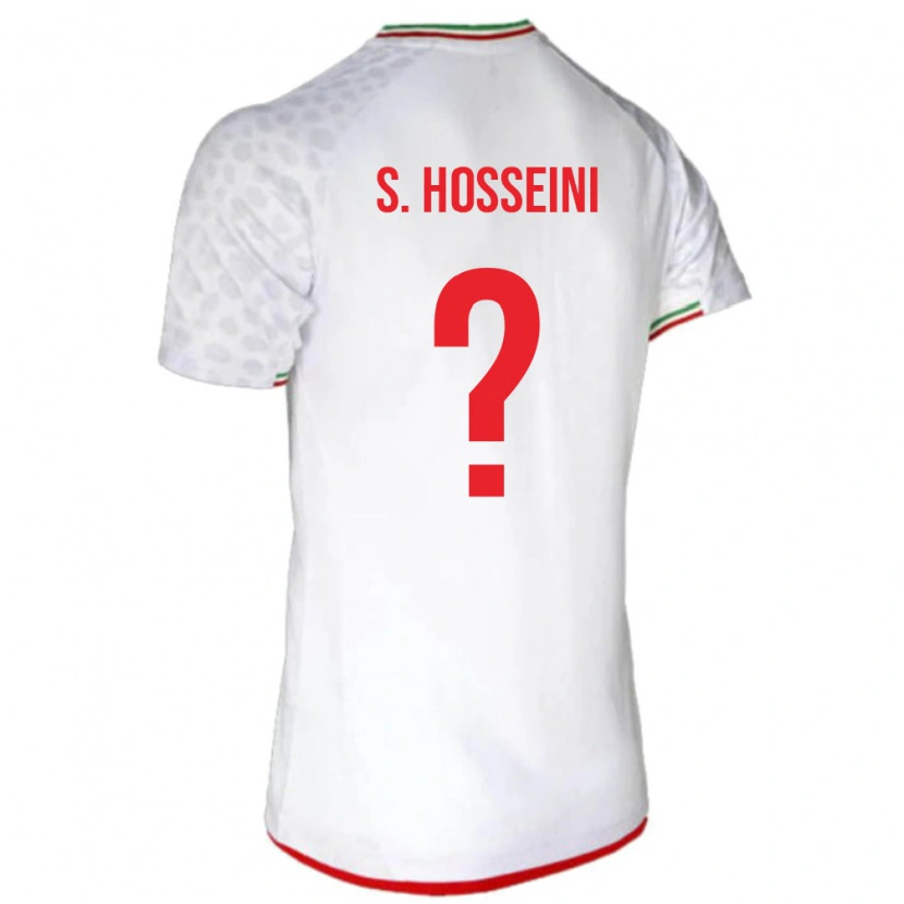 Danxen Barn Iran Seyed Mohammadjavad Hosseini #0 Vit Röd Hemmatröja Matchtröjor 26-28 Tröjor T-Tröja