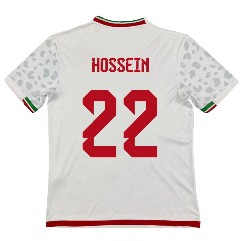 Danxen Barn Iran Seyed Hossein Hosseini #22 Vit Röd Hemmatröja Matchtröjor 26-28 Tröjor T-Tröja