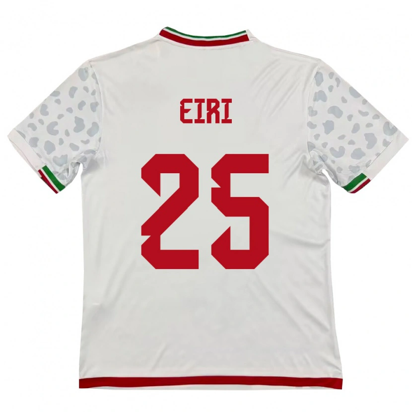 Danxen Barn Iran Danial Eiri #25 Vit Röd Hemmatröja Matchtröjor 26-28 Tröjor T-Tröja