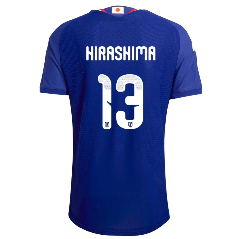Danxen Barn Japan Daigo Hirashima #13 Blå Vit Röd Hemmatröja Matchtröjor 26-28 Tröjor T-Tröja