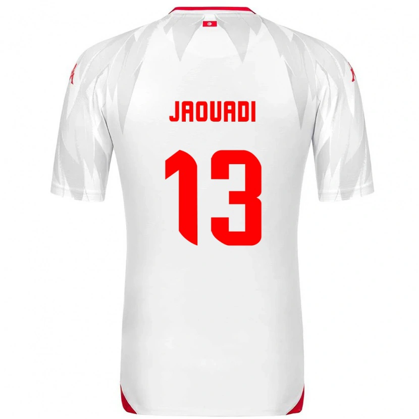 Danxen Barn Tunisien Assim Jaouadi #13 Vit Röd Hemmatröja Matchtröjor 26-28 Tröjor T-Tröja