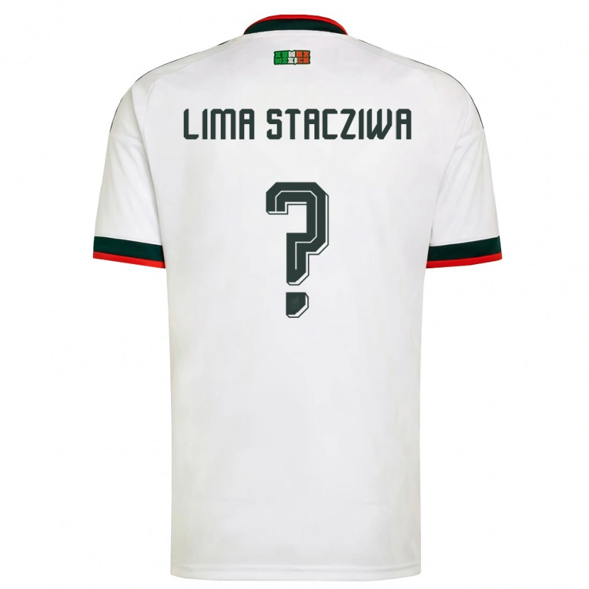 Danxen Barn Mexiko Neo Lima Stacziwa #0 Vit Burgund Grön Bortatröja Matchtröjor 26-28 Tröjor T-Tröja