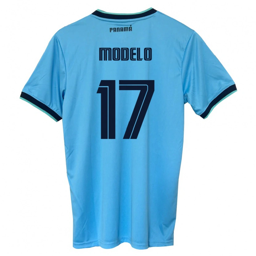 Danxen Barn Panama Aimar Modelo #17 Himmelblå Svart Bortatröja Matchtröjor 26-28 Tröjor T-Tröja