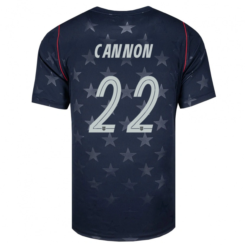 Danxen Barn Usa Reggie Cannon #22 Svart Vit Röd Bortatröja Matchtröjor 26-28 Tröjor T-Tröja
