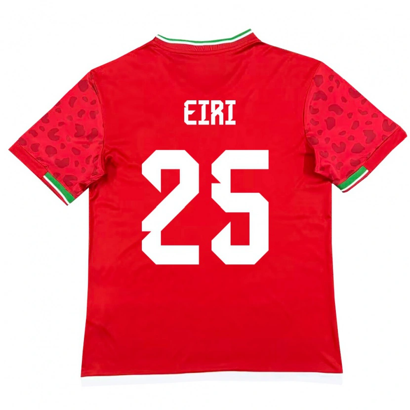 Danxen Barn Iran Danial Eiri #25 Röd Vit Bortatröja Matchtröjor 26-28 Tröjor T-Tröja