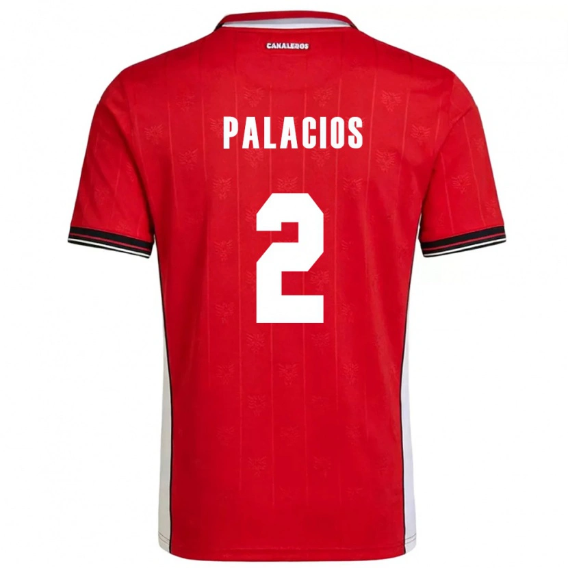 Danxen Män Panama Josimar Palacios #2 Röd Brun Vit Hemmatröja Matchtröjor 26-28 Tröjor T-Tröja