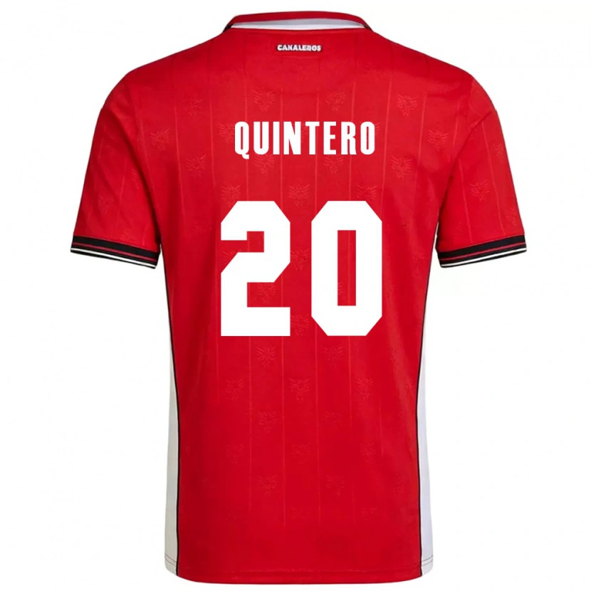 Danxen Män Panama Aldrith Quintero #20 Röd Brun Vit Hemmatröja Matchtröjor 26-28 Tröjor T-Tröja