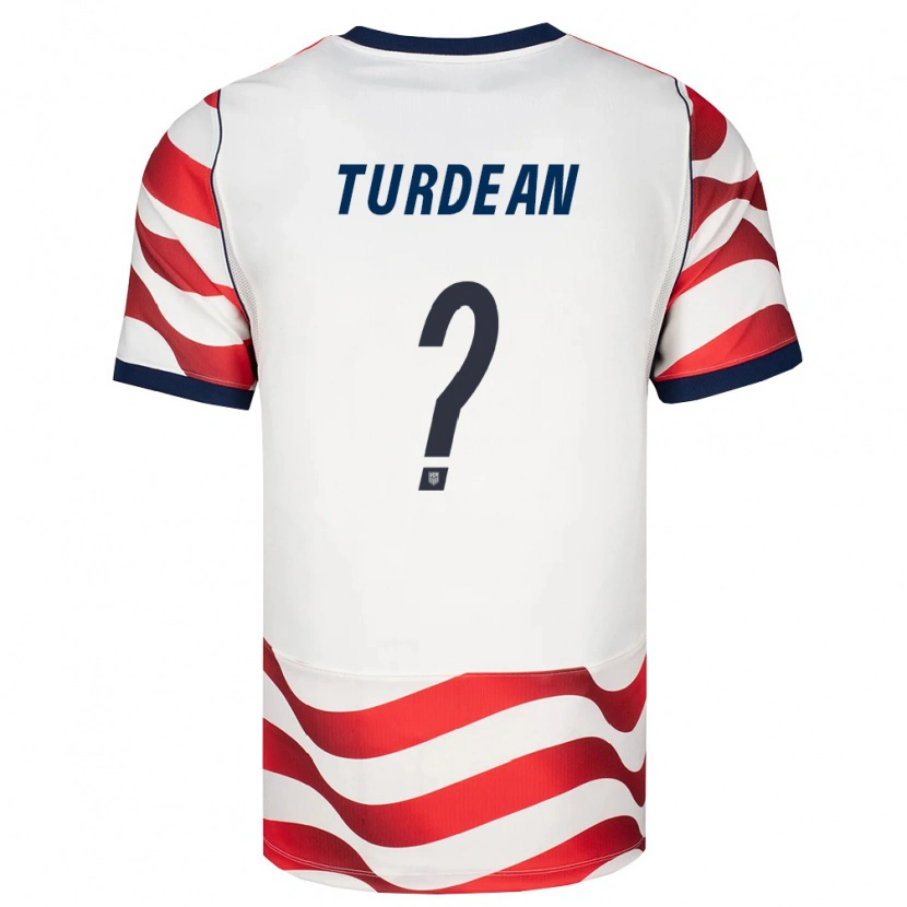 Danxen Män Usa Robert Turdean #0 Röd Vit Svart Hemmatröja Matchtröjor 26-28 Tröjor T-Tröja