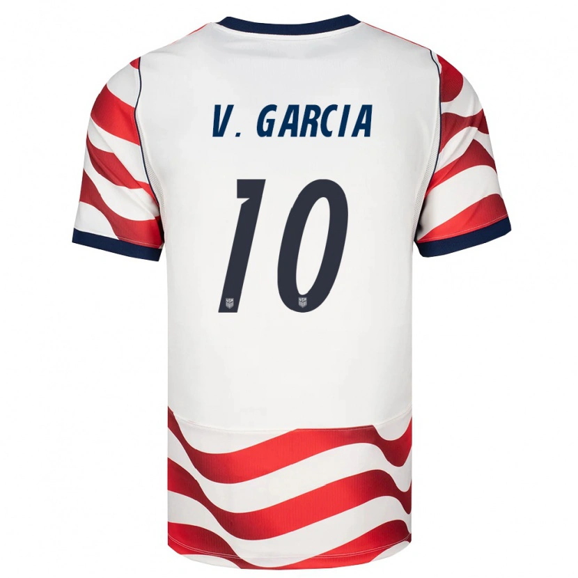 Danxen Män Usa Vinny Garcia #10 Röd Vit Svart Hemmatröja Matchtröjor 26-28 Tröjor T-Tröja