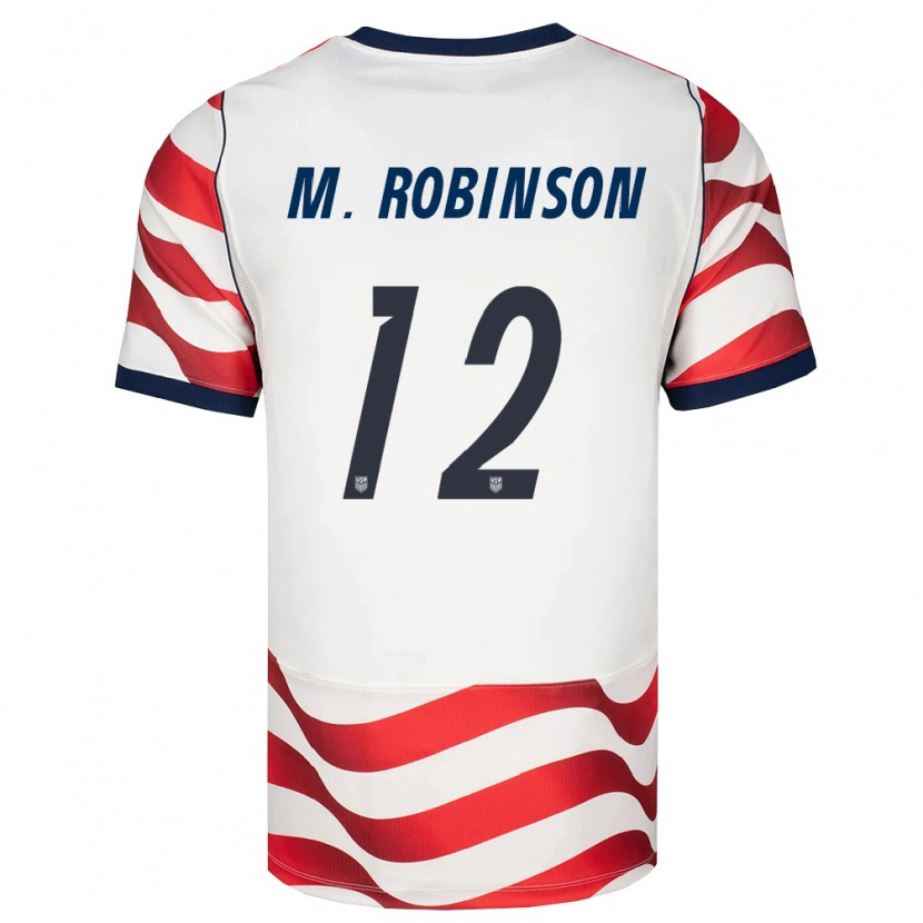 Danxen Män Usa Miles Robinson #12 Röd Vit Svart Hemmatröja Matchtröjor 26-28 Tröjor T-Tröja
