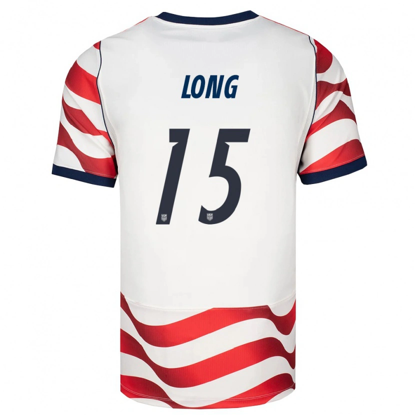 Danxen Män Usa Aaron Long #15 Röd Vit Svart Hemmatröja Matchtröjor 26-28 Tröjor T-Tröja