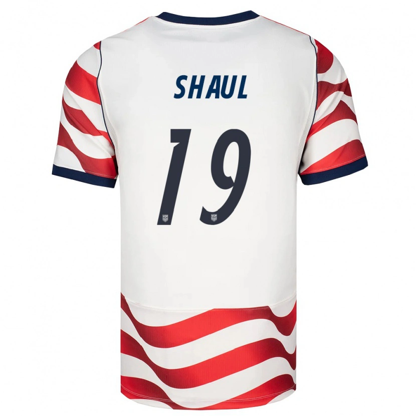 Danxen Män Usa Ian Shaul #19 Röd Vit Svart Hemmatröja Matchtröjor 26-28 Tröjor T-Tröja