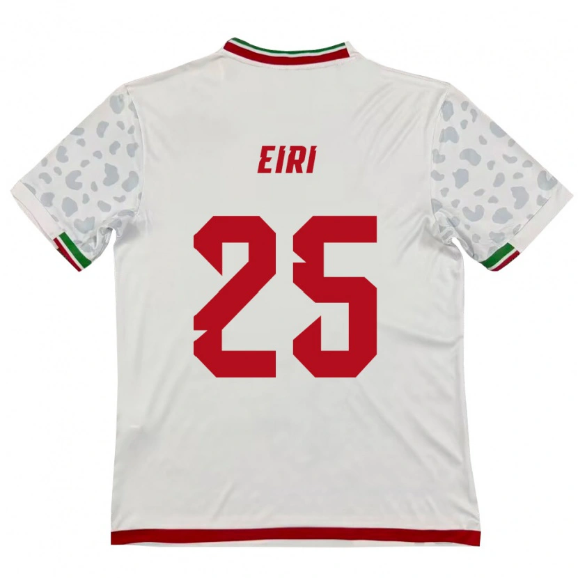 Danxen Män Iran Danial Eiri #25 Vit Röd Hemmatröja Matchtröjor 26-28 Tröjor T-Tröja