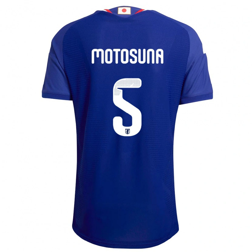Danxen Män Japan Anthony Motosuna #5 Blå Vit Röd Hemmatröja Matchtröjor 26-28 Tröjor T-Tröja