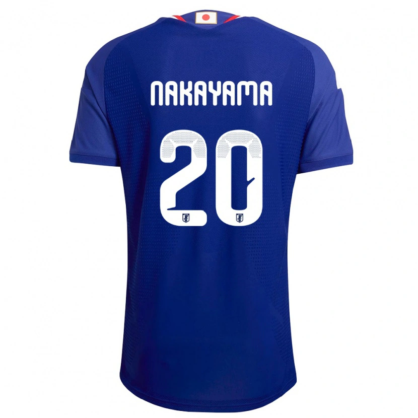 Danxen Män Japan Yuta Nakayama #20 Blå Vit Röd Hemmatröja Matchtröjor 26-28 Tröjor T-Tröja