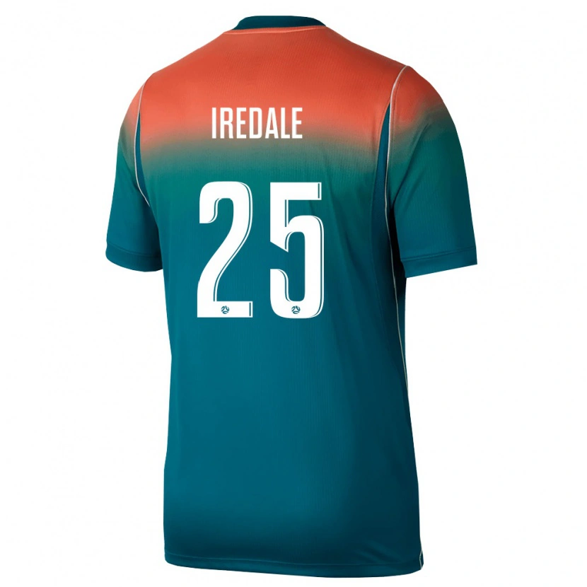 Danxen Män Australien Jack Iredale #25 Grön Rosa Bortatröja Matchtröjor 26-28 Tröjor T-Tröja