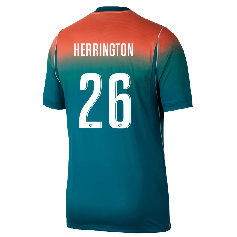Danxen Män Australien Lucas Herrington #26 Grön Rosa Bortatröja Matchtröjor 26-28 Tröjor T-Tröja