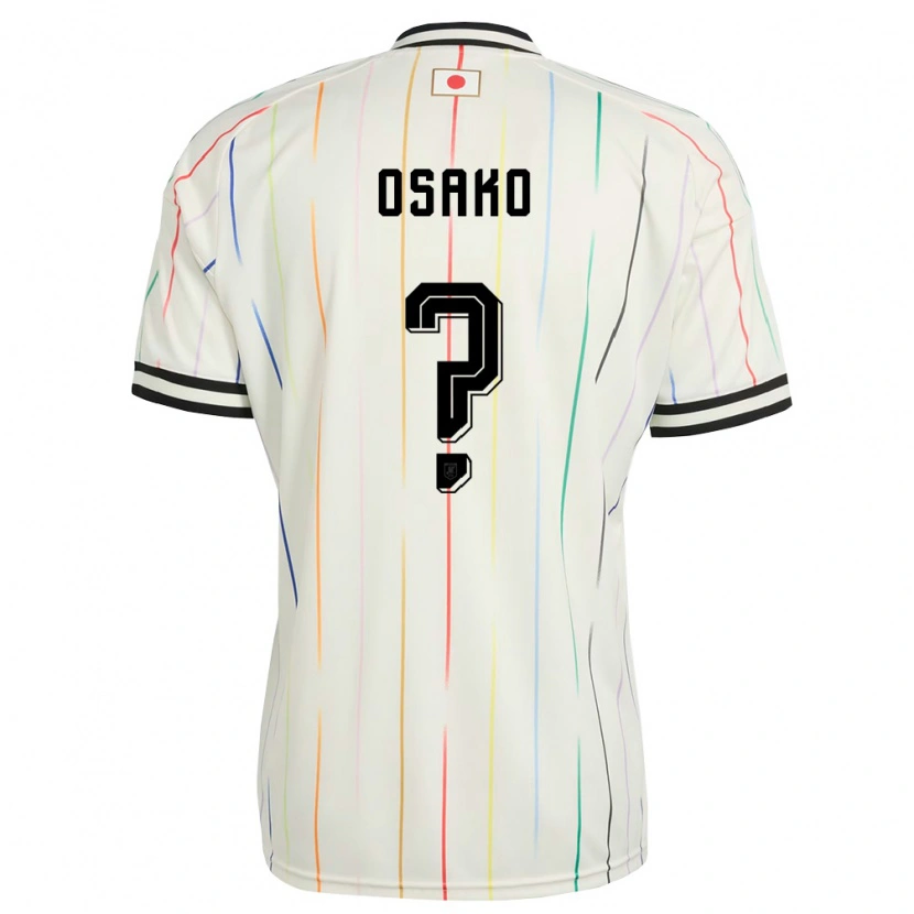 Danxen Män Japan Keisuke Osako #0 Vit Svart Bortatröja Matchtröjor 26-28 Tröjor T-Tröja