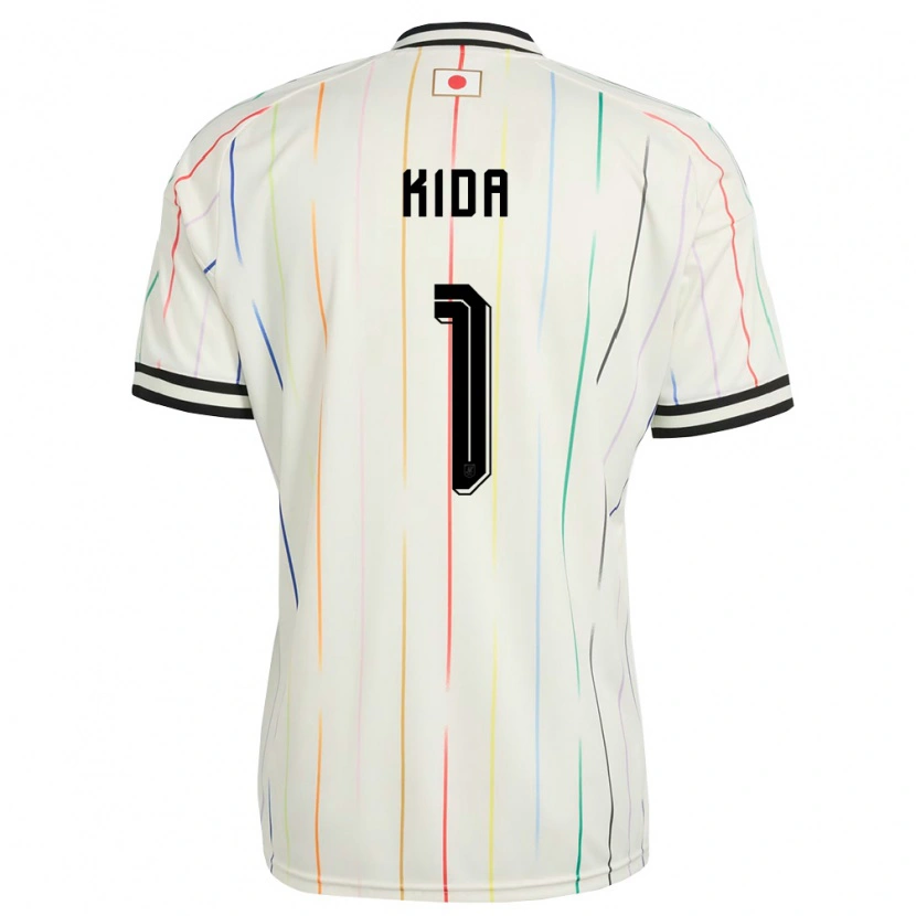 Danxen Män Japan Rento Kida #1 Vit Svart Bortatröja Matchtröjor 26-28 Tröjor T-Tröja