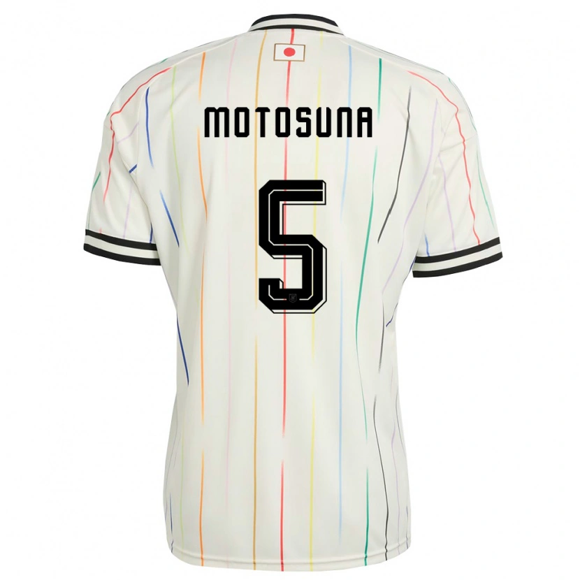 Danxen Män Japan Anthony Motosuna #5 Vit Svart Bortatröja Matchtröjor 26-28 Tröjor T-Tröja