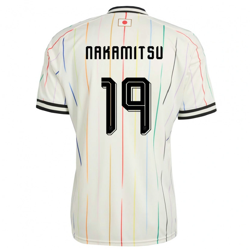 Danxen Män Japan Kanata Nakamitsu #19 Vit Svart Bortatröja Matchtröjor 26-28 Tröjor T-Tröja