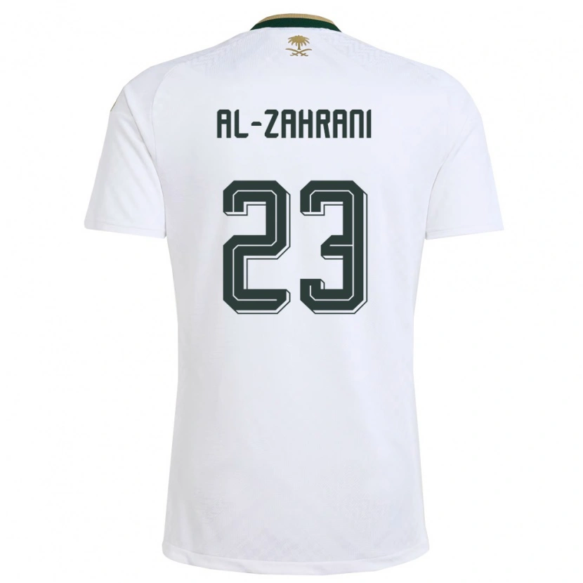 Danxen Män Saudi-Arabien Tahani Al Zahrani #23 Vit Grön Guld Bortatröja Matchtröjor 26-28 Tröjor T-Tröja