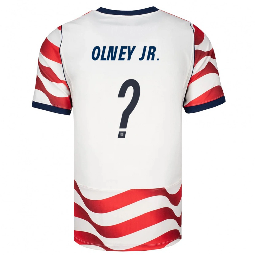 Danxen Kvinnor Usa Cj Olney Jr. #0 Röd Vit Svart Hemmatröja Matchtröjor 26-28 Tröjor T-Tröja