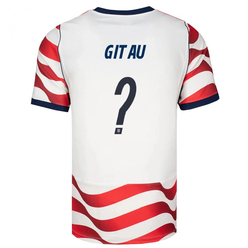 Danxen Kvinnor Usa Lionel Gitau #0 Röd Vit Svart Hemmatröja Matchtröjor 26-28 Tröjor T-Tröja